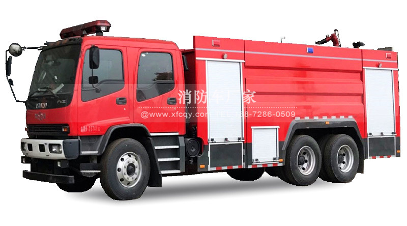 五十鈴重型干粉泡沫聯用消防車圖片