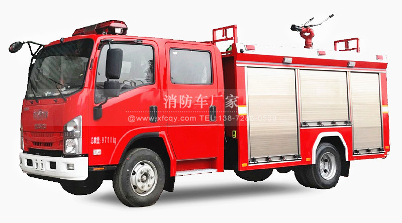 慶鈴五十鈴泡沫消防車5噸圖片